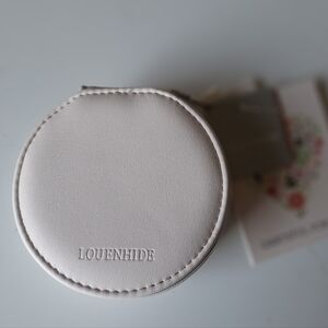 Louenhide Travel Jewelry Case-Cream